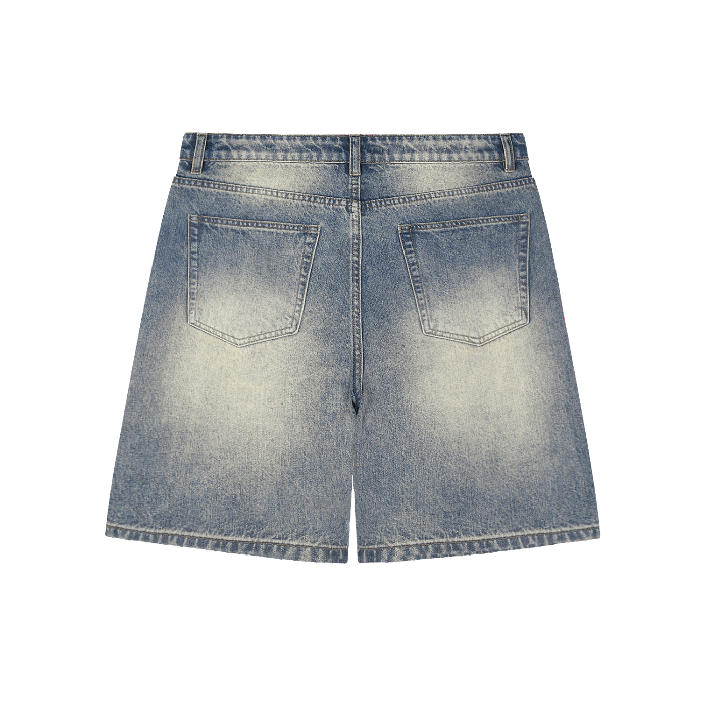 Faded Distressed Baggy Jorts