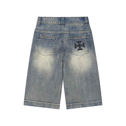 Vintage Wash Baggy Jorts