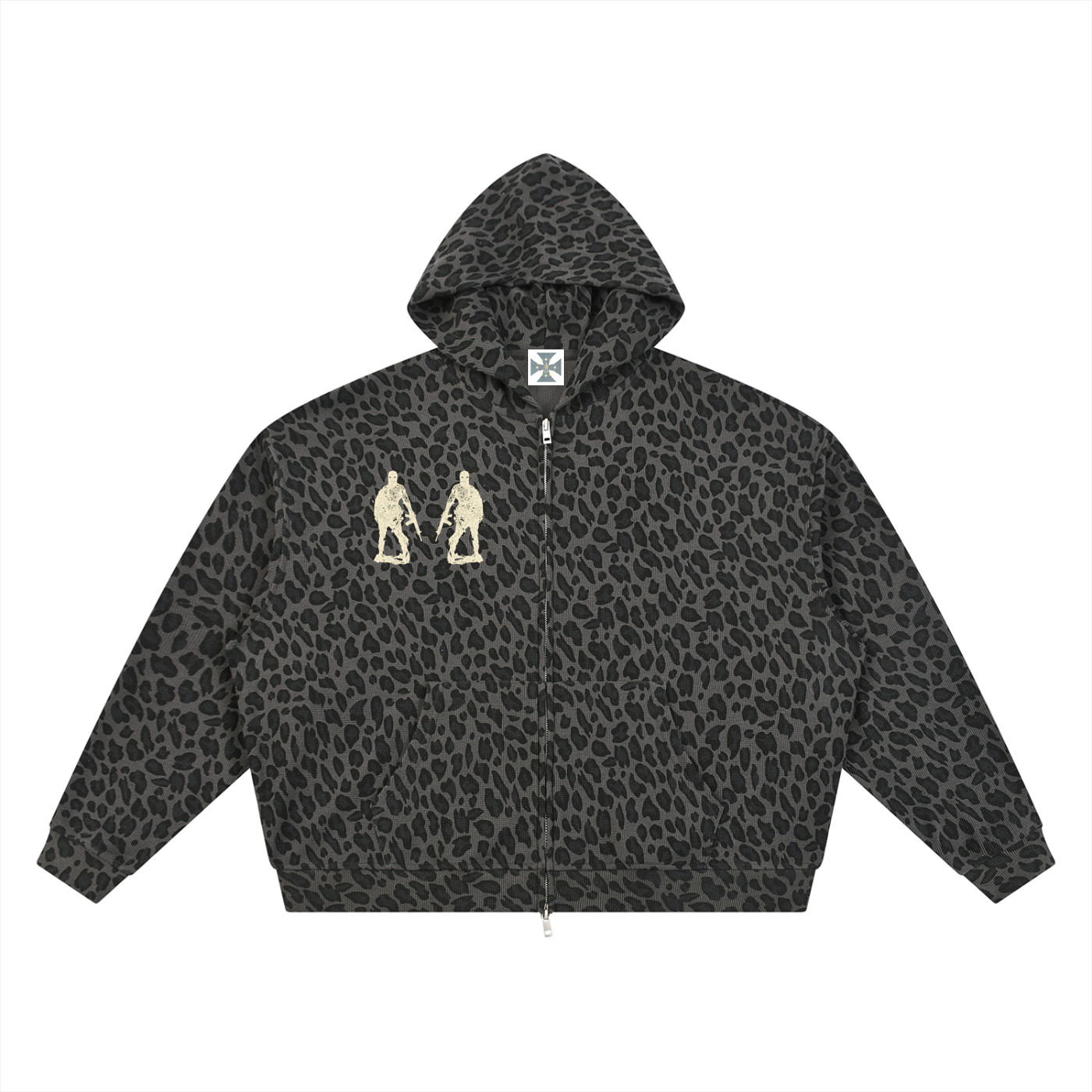 Leopard Zip Up