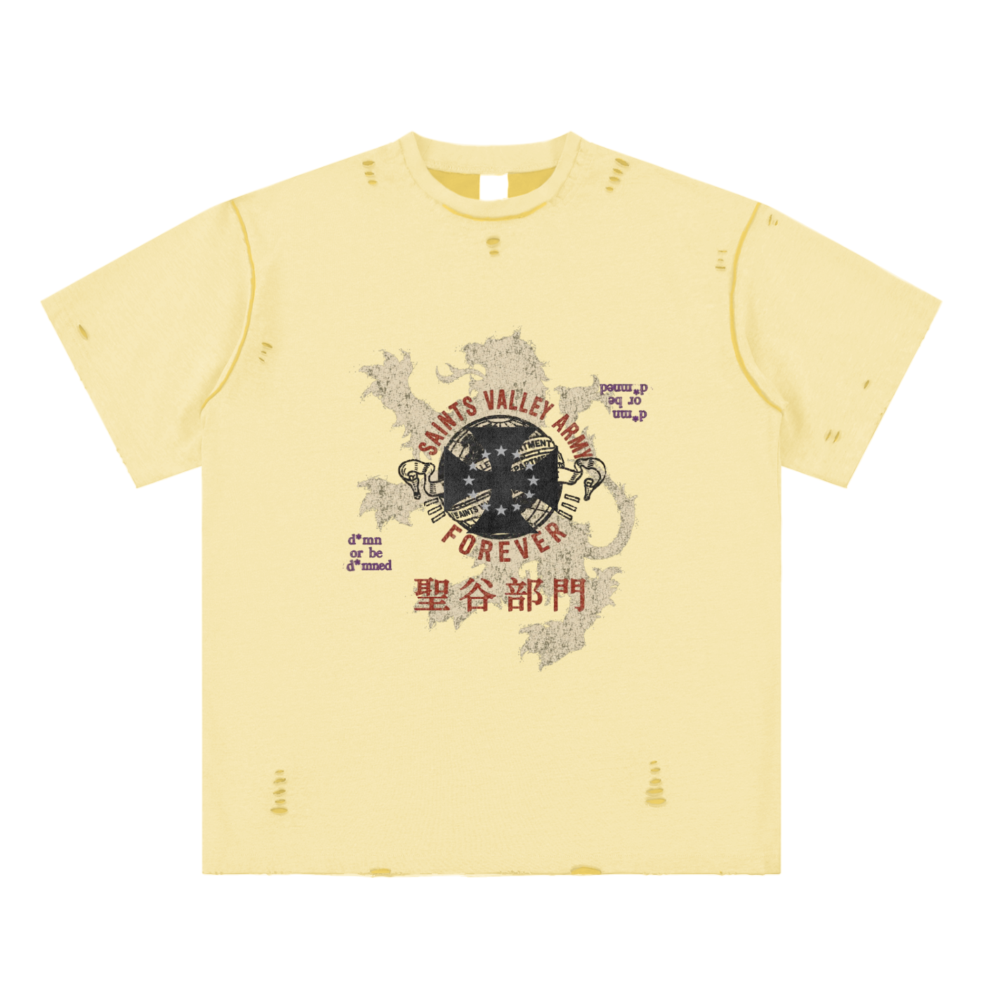 d*mn or be d*mned tee