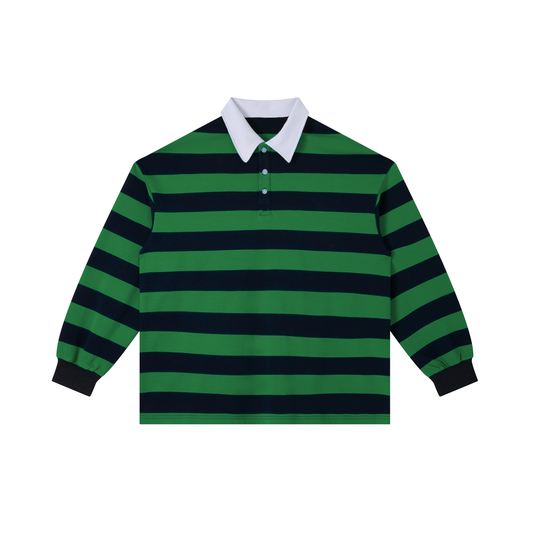 Stripes Polo Longsleve